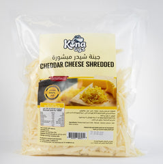 Kona Yellow Cheddar Cheese Shredded 500 GM