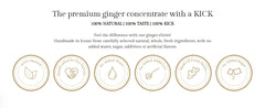 Kick Drink The Original Ginger Shot – 30 ml | Natural Ginger Concentrate